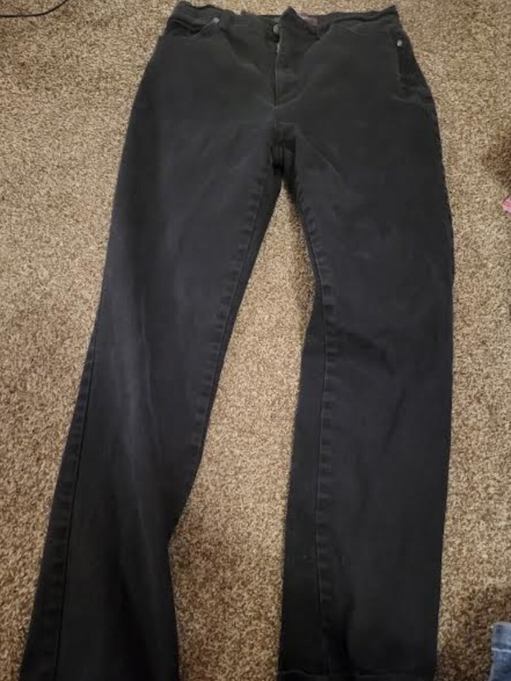 Womens Gloria Vanderbilt Black Amanda Jeans Average Size 6